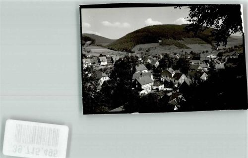 Oberkirchen Ort handschriftlich Foto Original aus Archiv eines Ansichtskartenverlags