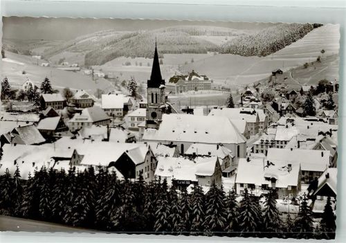 Vöhrenbach Kirche Winter