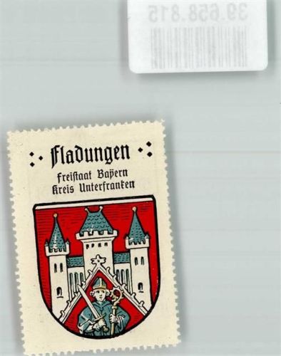 Fladungen Wappenmarke Kaffee Hag