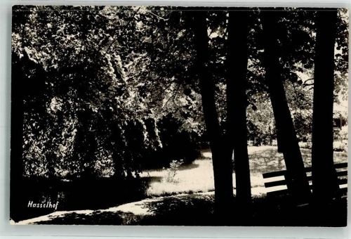 Gelnhausen Foto AK Hasselhof Ort lt. Fotograf