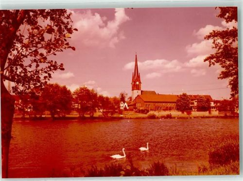 Dörnigheim Ort handschriftlich Foto Original aus Archiv eines Ansichtskartenverlags