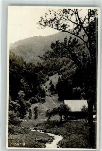 Obersimonswald 1929 Gasthaus Pension zum Engel im Kilpachtal