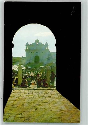 Guatemala-Stadt 1969 Marktszene