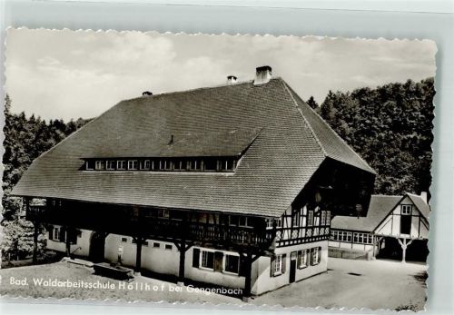 Gengenbach Badische Waldarbeitsschule Höllhof