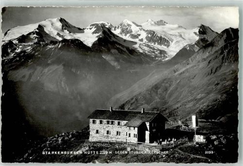 Starkenburger Hütte Stubaigletscher Hüttenstempel