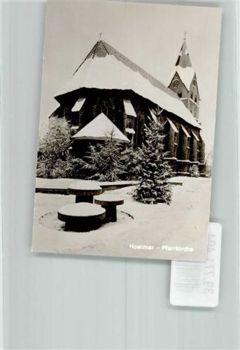 48612 W4435 Horstmar , Westf FOTO KEINE AK Pfarrkirche Winter Foto Original aus Archiv eines Ansichtskartenverlags
