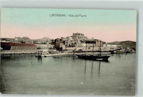 Cartagena 1924 Hafen