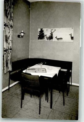 Waldeck Gasthaus Hubertus Ort handschriftlich Foto Original aus Archiv eines Ansichtskartenverlags