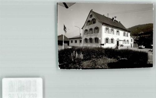 Untermünstertal Gasthaus zum Hof Foto Original aus Archiv eines Ansichtskartenverlags Ort handschriftlich