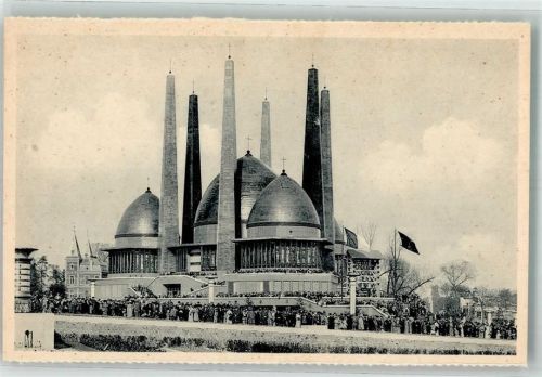 Brüssel 1935 Ausstellung Palais de la Vie Catholique Kirche