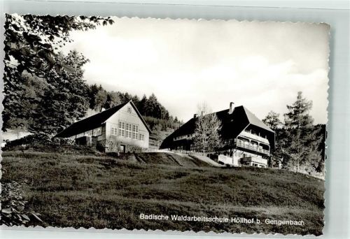 Gengenbach Badische Waldarbeitsschule Höllhof
