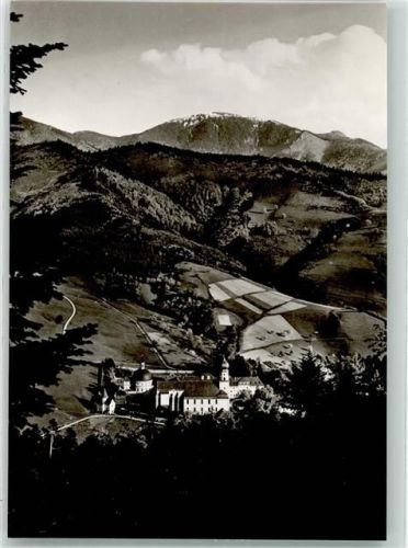Untermünstertal Kloster St. Trudpert mit Belchen