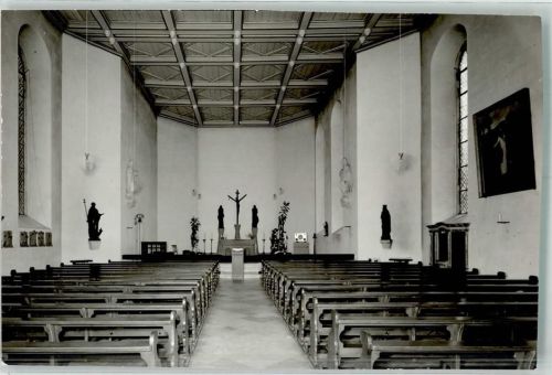Darfeld Kath. Kirche Ort handschriftlich Foto Original aus Archiv eines Ansichtskartenverlags