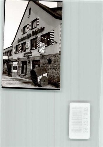 Wirtheim Gasthaus Landsknechtsschenke Ort handschriftlich Foto Original aus Archiv eines Ansichtskartenverlags