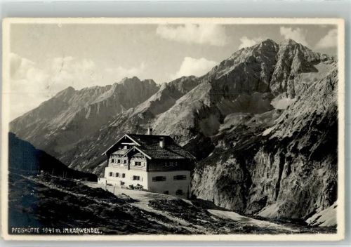 Pfeishütte 1932 Berghütte