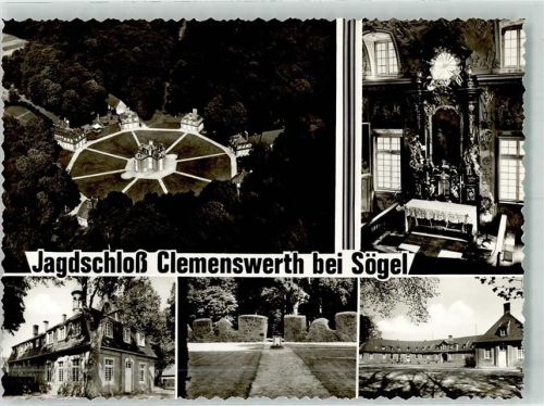 Sögel Fliegeraufnahme Schloss Clemenswerth