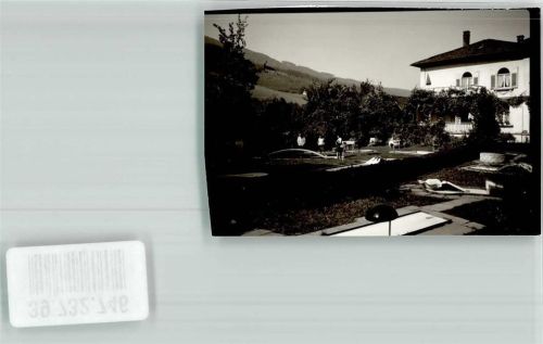 79263 W7809 Simonswald FOTO KEINE AK Minigolf Foto Original aus Archiv eines Ansichtskartenverlags Ort handschriftlich