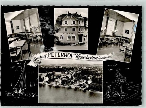 Kressbronn 1960 Gasthaus Peterhof