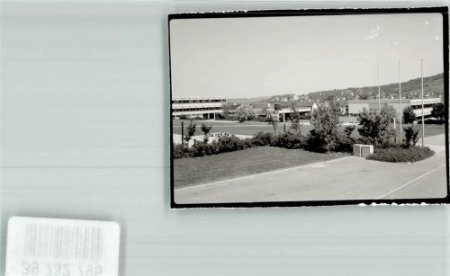 Neuffen Schulzentrum Foto Original aus Archiv eines Ansichtskartenverlags Ort handschriftlich