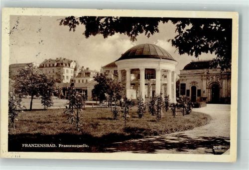 Frantiskovy Lazne 1935 Franzensquelle