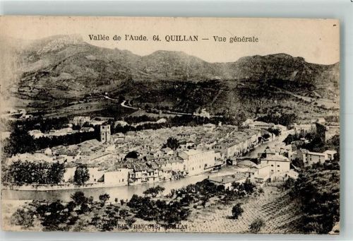 11500 Quillan 1926 - Vallèe de l`aude