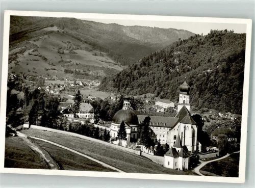 Untermünstertal Kloster St. Trudpert Foto Original aus Archiv eines Ansichtskartenverlags Ort handschriftlich