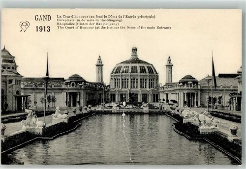 Gand 1913 Ausstellung 1912