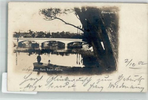 Besancon 1902 Pont Saint Pierre