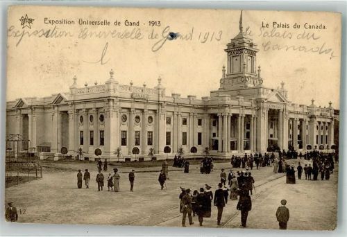 Gand 1913 Ausstellung Palais Kanada