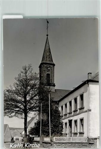 Eppenbrunn Kath. Kirche Ort handschriftlich Foto Original aus Archiv eines Ansichtskartenverlags