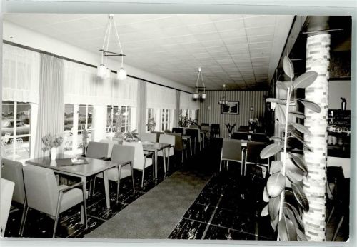 Nonnweiler Waldhotel Gaststube Foto Original aus Archiv eines Ansichtskartenverlags Ort handschriftlich