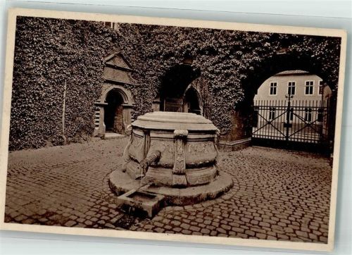 Mühlhausen Rathaus Denkmal Brunnen