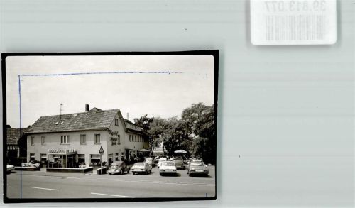 Glashütten Hotel Jägerhof Auto VW-Käfer Ort handschriftlich Foto Original aus Archiv eines Ansichtskartenverlags
