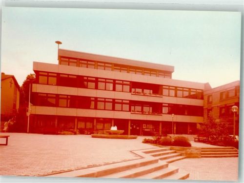 Osterburken Rathaus Ort handschriftlich Foto Original aus Archiv eines Ansichtskartenverlags