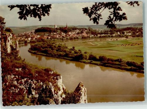 Bad Abbach Ort handschriftlich Foto Original aus Archiv eines Ansichtskartenverlags