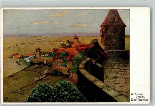 sign. W. Strich-Chapell : Der Türmer Verlag Hermann A. Peters verkleinerte Wiedergabe aus Voigtländers Verlag