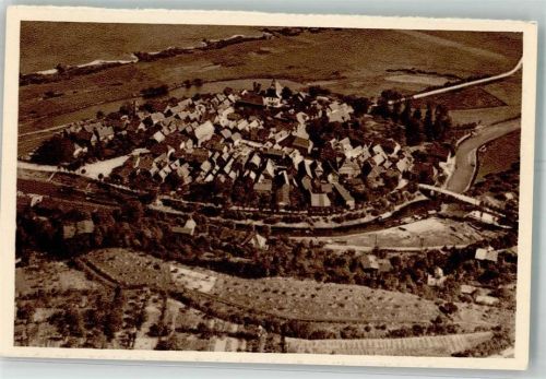 Hitzacker 1934 Reichswinterhilfe-Lotterie Bild 151 Fliegeraufnahme des Ortes Das schöne Deutschland