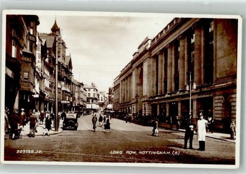 Nottingham 1939 Long Row Auto Polizist
