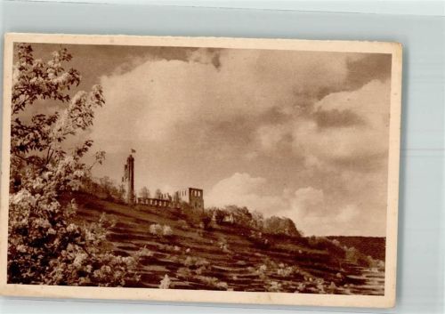 Bad Dürkheim 1934 Reichswinterhilfe-Lotterie Bild 125 Klosterruine Limburg Das schöne Deutschland Fotograf Gerspach