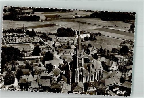 Gescher Fliegeraufnahme Kirche