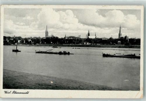 Wesel Binnenschiffe