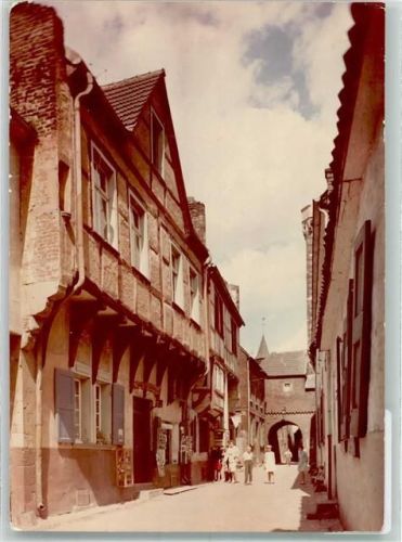 Zons Rheinstraße Foto Original aus Archiv eines Ansichtskartenverlags