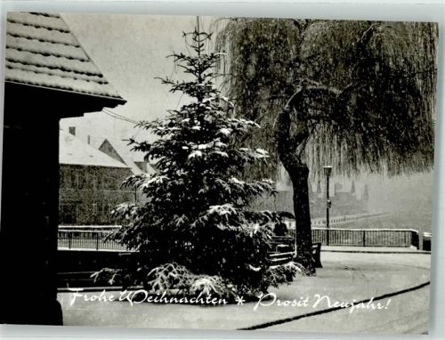 Weisenbach Weihnachten Neujahr Weihnachtsbaum Winter