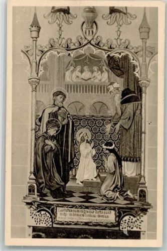 Untermarchtal 1913 Kloster Wandgemälde im Chor