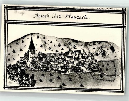 Aurich Abb. Kiesersches Forstlagerbuch 1680