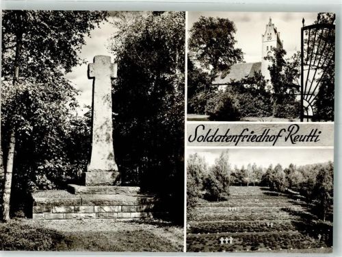 Reutti Denkmal Soldatenfriedhof Kirche