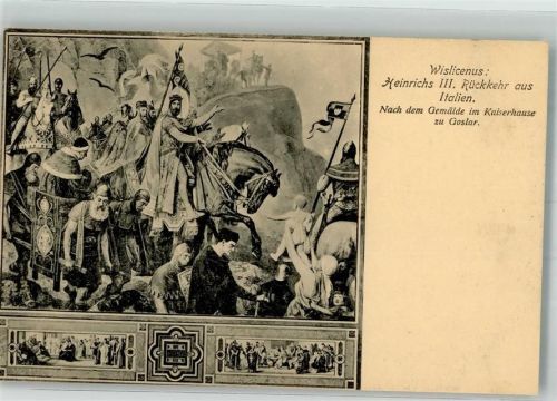 Heinrichs III Rückkehr aus Italien Krieg Politik