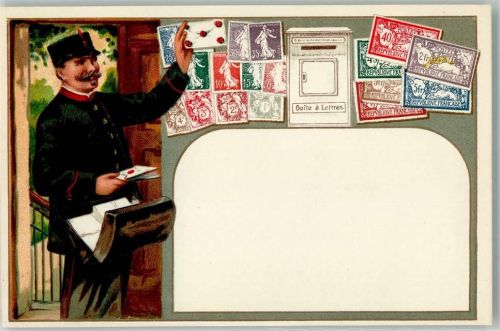 Postbote Artrist Atelier H. Guggenheim u. Co. No. 14877