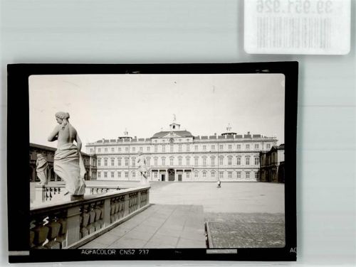 Rastatt Residenzschloss der Markgrafen von Baden-Baden Foto Original aus Archiv eines Ansichtskartenverlags Ort handschriftlich