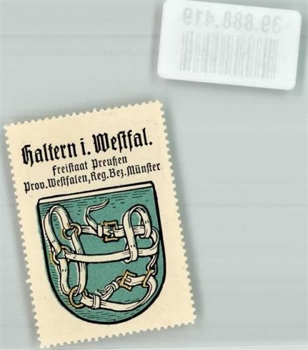 Haltern Freistaat Preußen Prov. Westfalen Reg. Bez. Münster